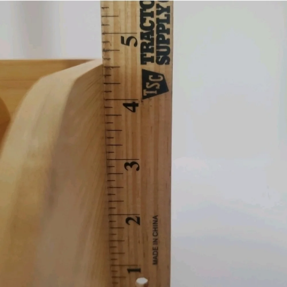 Bamboo Belt Or Tie Display Stand Or Organizer. New.